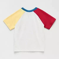 Okie Dokie Toddler & Little Boys Round Neck Short Sleeve T-Shirt