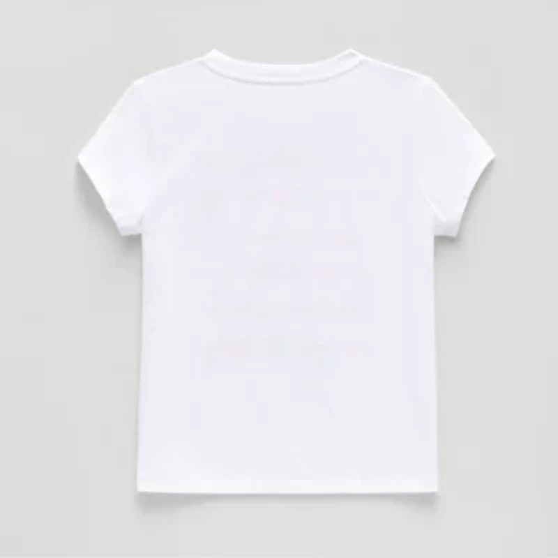 Thereabouts Little & Big Kid Girls Crew Neck Short Sleeve Classic Fit Graphic T-Shirt