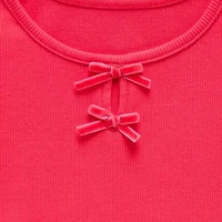 Thereabouts Little & Big Kid Girls Round Neck Short Sleeve T-Shirt