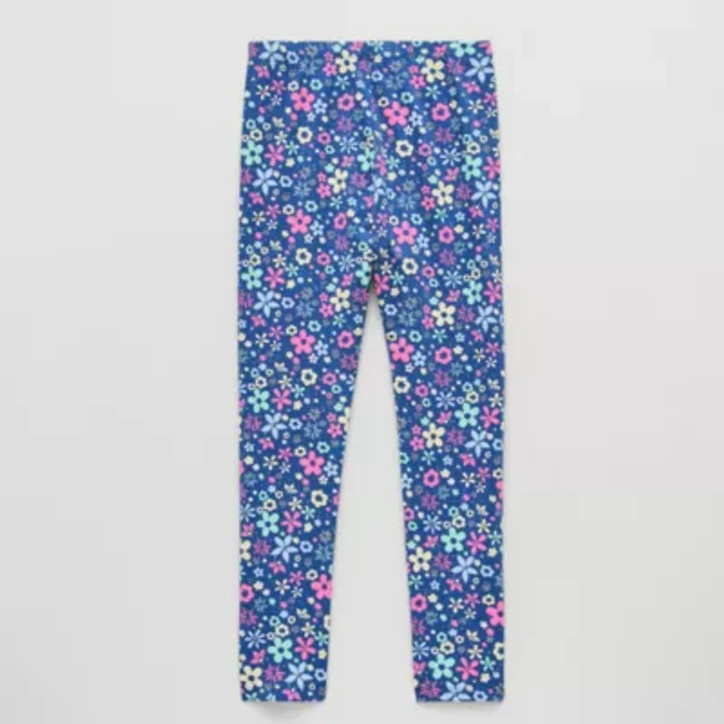 Thereabouts Little & Big Kid Girls Full Length Leggings