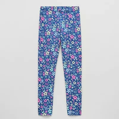 Thereabouts Little & Big Kid Girls Full Length Leggings