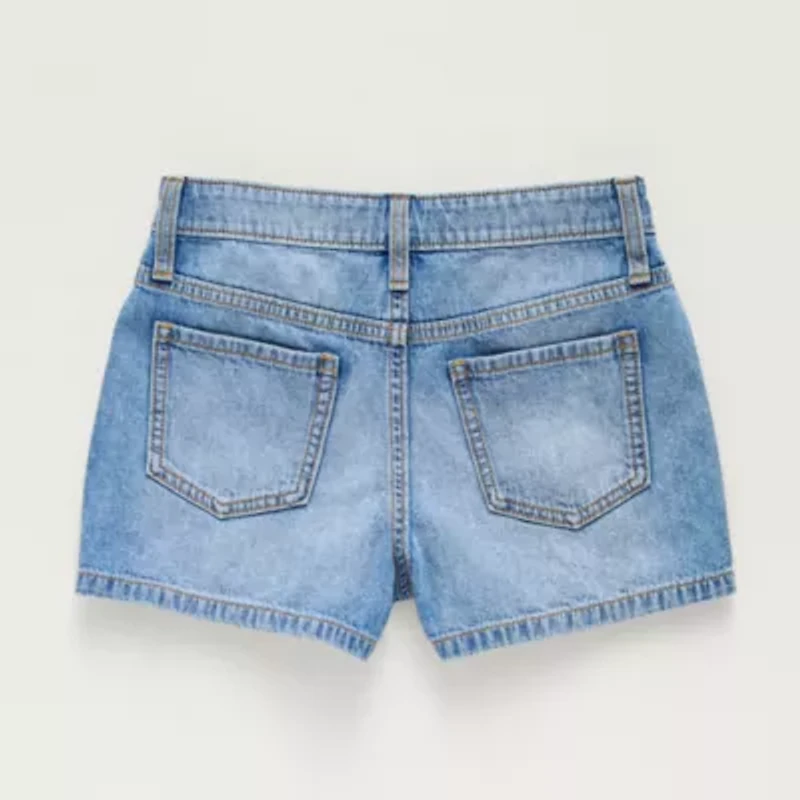 Thereabouts Little & Big Kid Girls Adjustable Waist Shortie Short