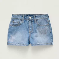 Thereabouts Little & Big Kid Girls Adjustable Waist Shortie Short