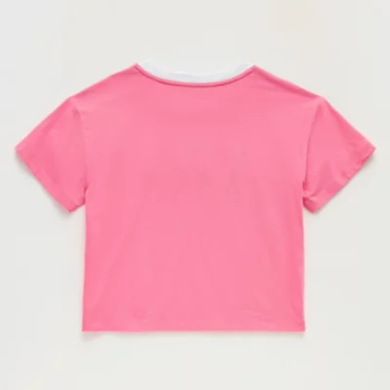 Xersion Little & Big Kid Girls Crew Neck Short Sleeve Active T-Shirt