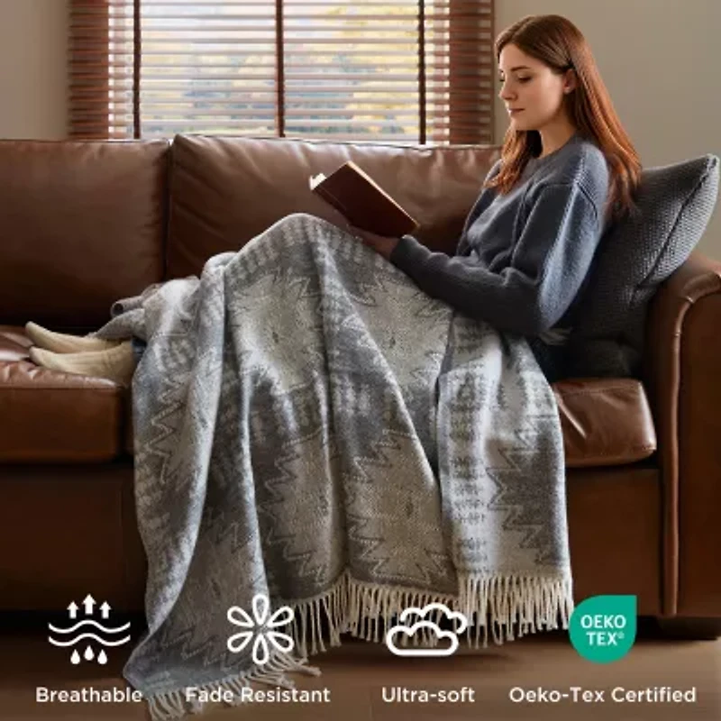 Woolrich Alberta Cotton Blend Throw