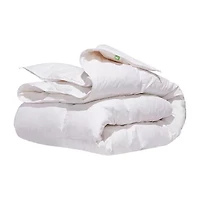 Canadian Down & Feather Company White Goose Duvet, Regular Weight Hypoallergenic Comforter