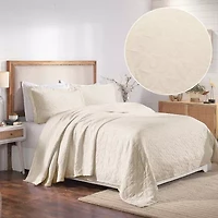 SUPERIOR® Serenity Oversized Matelasse Solid Texture Jacquard Bedspread