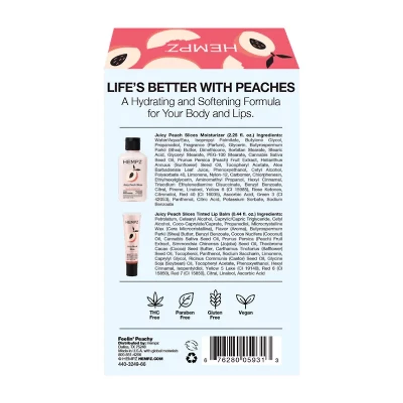 Hempz Feelin' Peachy Gift Set