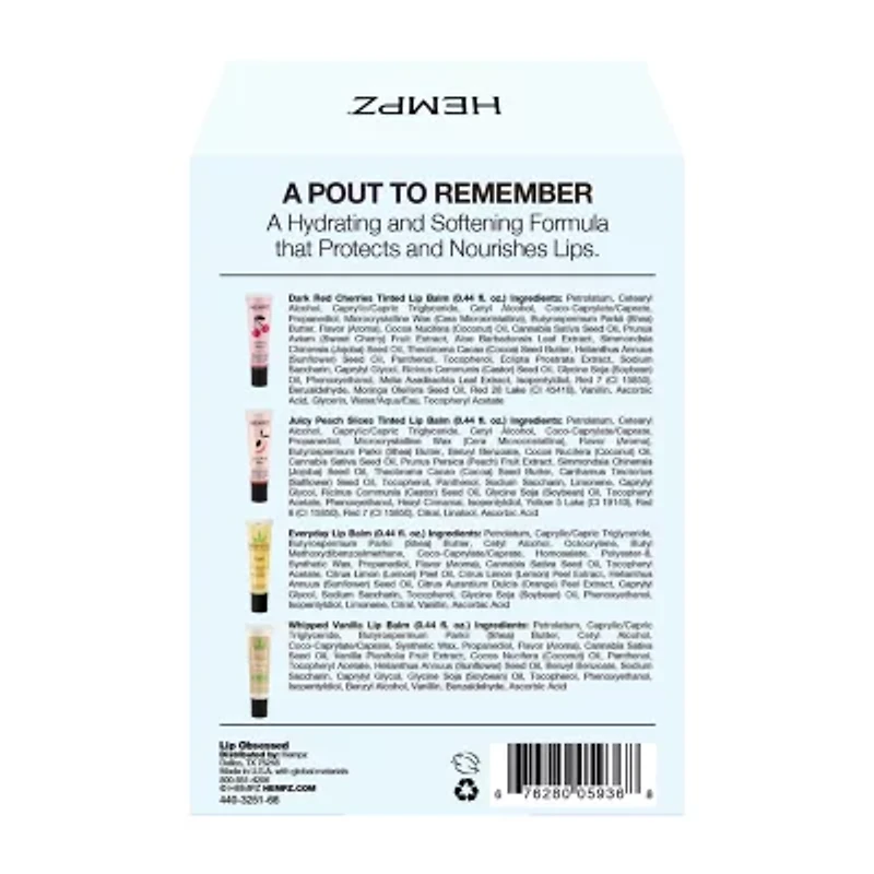 Hempz Lip Obsessed Gift Set