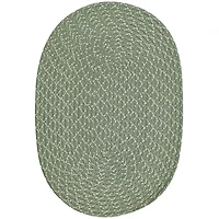 Better Trends Sunsplash Braided Reversible Indoor Outdoor Oval Accent Rug