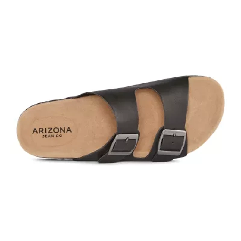 Arizona Jean Co Fireside Womens Footbed Sandals