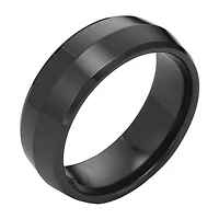 Men's 8mm Domed Band Ceramic