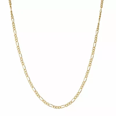 Girls 14K Gold Over Silver 15 Inch Link Necklace