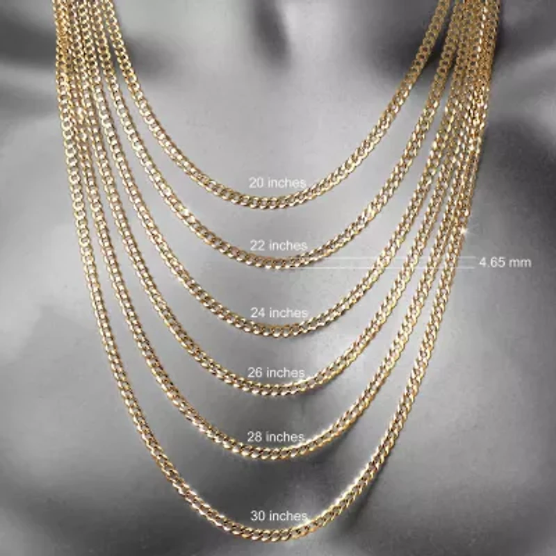 Girls Sterling Silver 13 Inch Figaro Chain Necklace