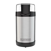 Black & Decker Coffee Grinder, One Touch Push-Button Control
