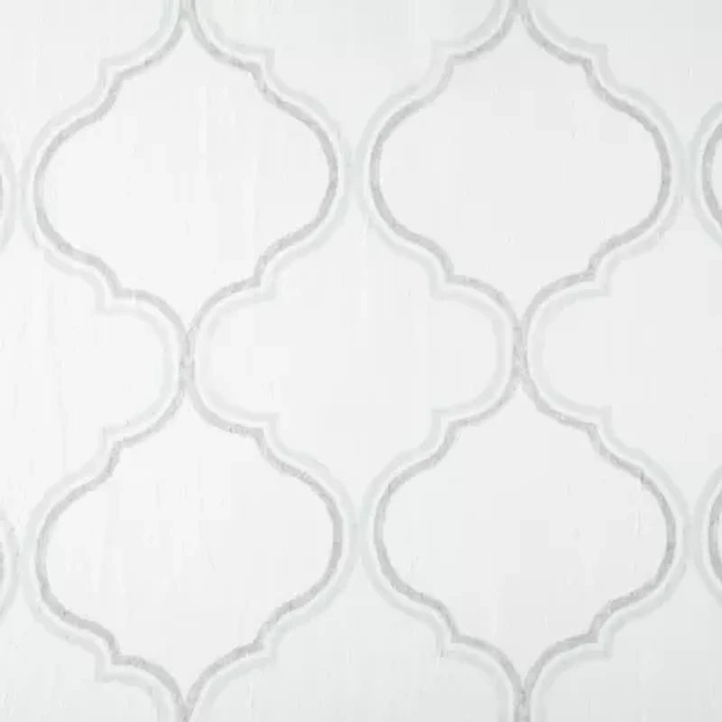 Home Expressions Crushed Voile Rod Pocket Sheer Single Curtain Panel