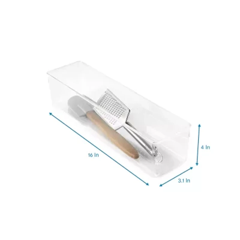 Home Expressions Long Deep Single Compartment Drawer Storage