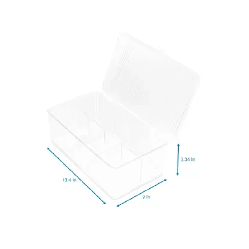 Home Expressions 8- Compartment Battery Storage Bin