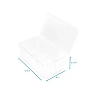 Home Expressions 8- Compartment Battery Storage Bin