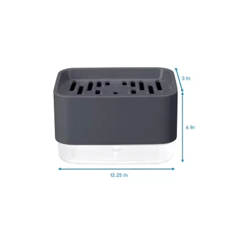 Home Expressions Push - Activated Soap Sink Caddy