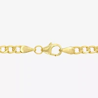 Made in Italy Unisex Adult 10K Gold 20 Inch Figaro Chain Necklace