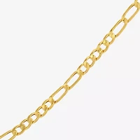 Made in Italy Unisex Adult 10K Gold 22 Inch Link Necklace