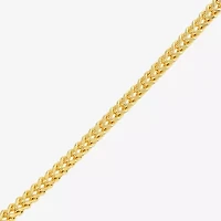 Womens 14K Gold 22 Inch Link Chain Necklace