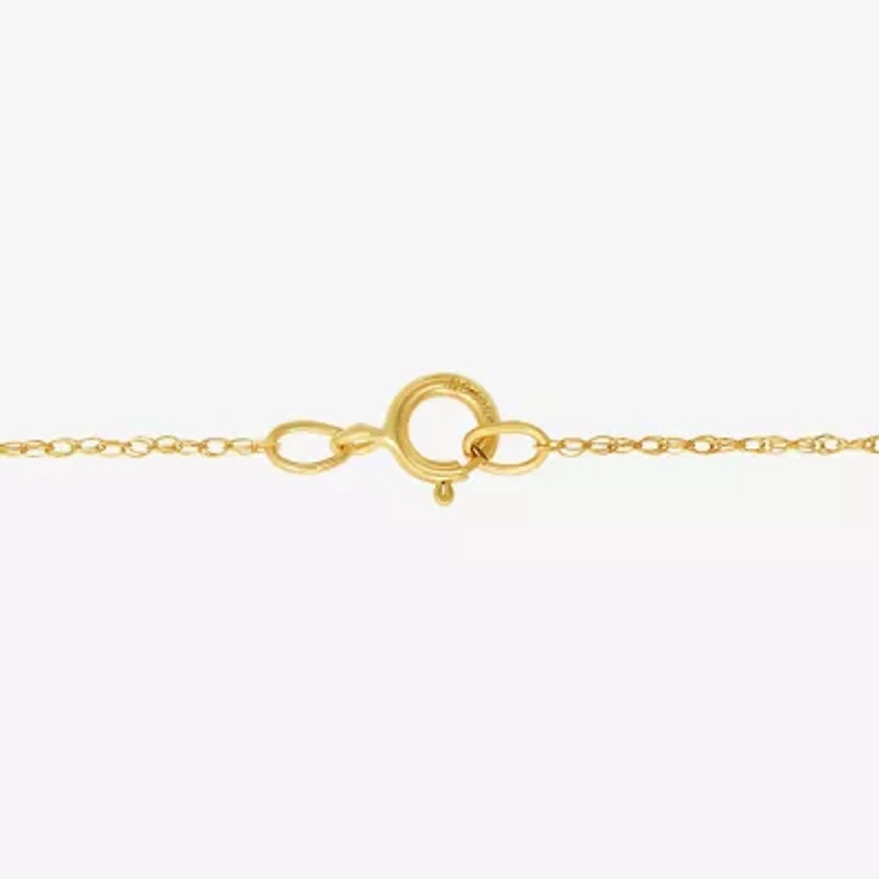 Italian Horn Unisex Adult 10K Gold 18 Inch Pendant Necklace