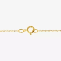 Italian Horn Unisex Adult 10K Gold 18 Inch Pendant Necklace