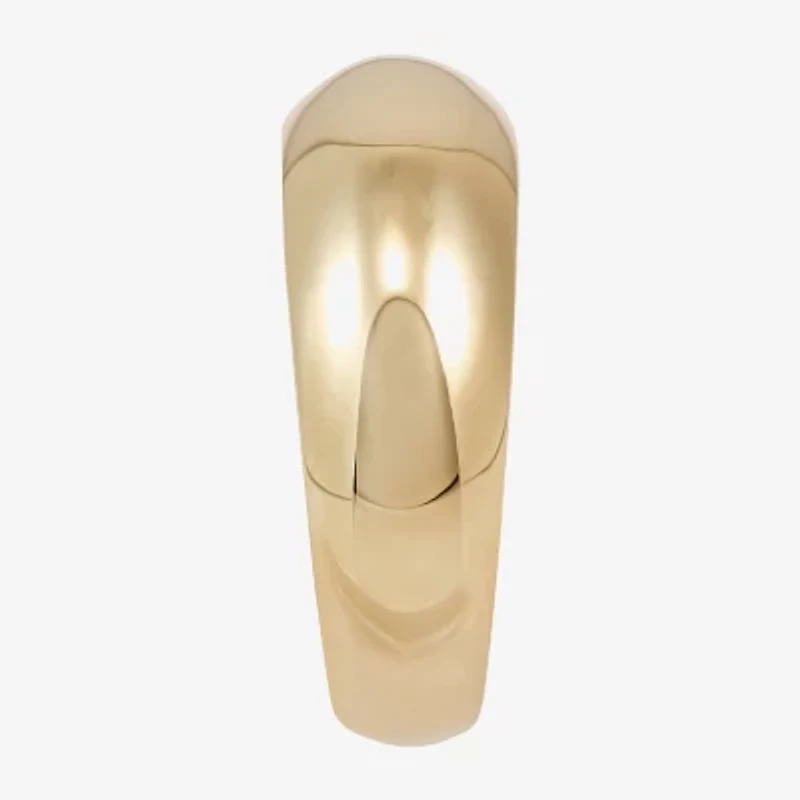 Womens 4MM 14K Gold Round Band