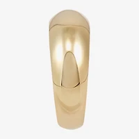 Womens 4MM 14K Gold Round Band
