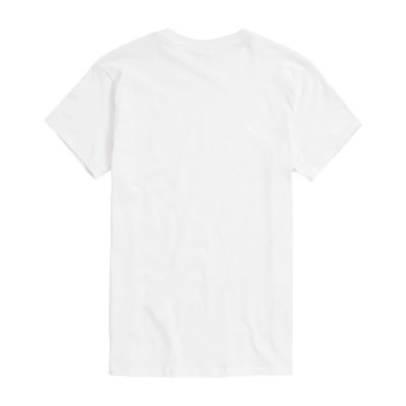 Mens Short Sleeve Elf Graphic T-Shirt
