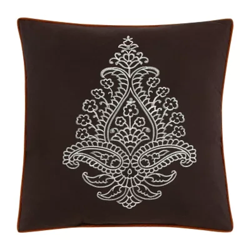 Stratford Park Linati 7-pc. Damask + Scroll Midweight Comforter Set