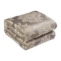 Stratford Park Thess 7pc 7-pc. Damask + Scroll Lightweight Comforter Set