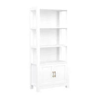 Martha Stewart Hutton 4-Shelf Bookcase