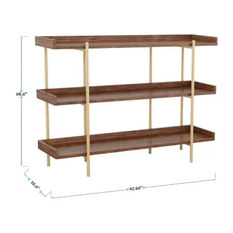 Martha Stewart 3-Shelf Bookcase