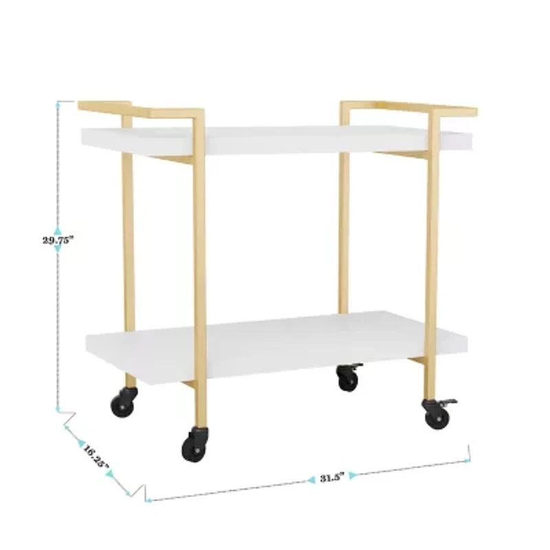Martha Stewart Liam Printer Cart