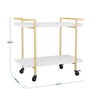 Martha Stewart Liam Printer Cart