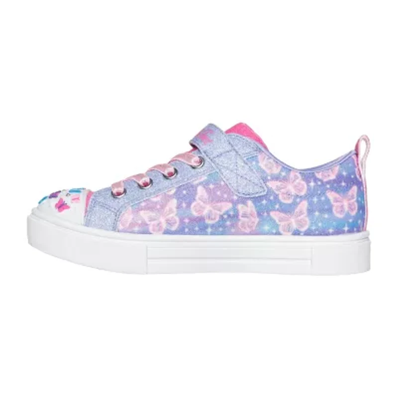 Skechers Twinkle Sparks Ombre Flutter Little Kid Girls Sneakers