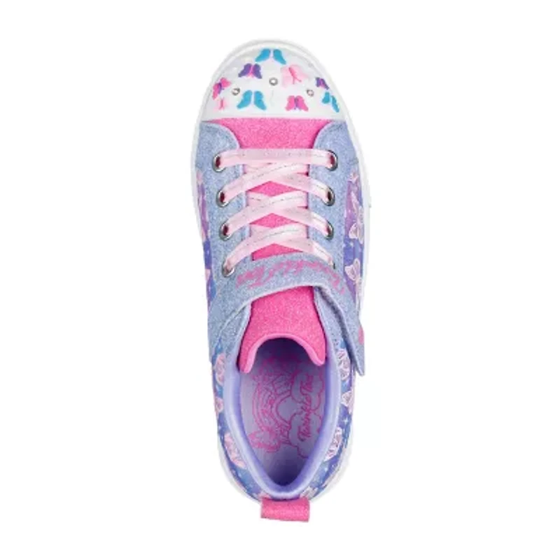 Skechers Twinkle Sparks Ombre Flutter Little Kid Girls Sneakers