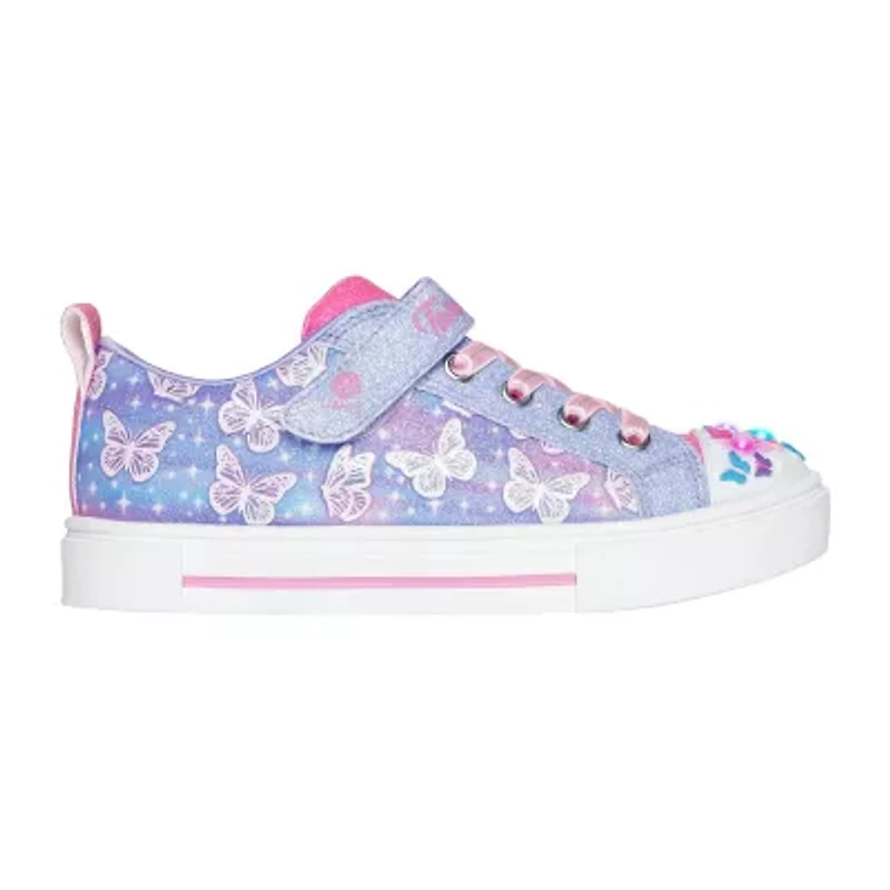 Skechers Twinkle Sparks Ombre Flutter Little Kid Girls Sneakers