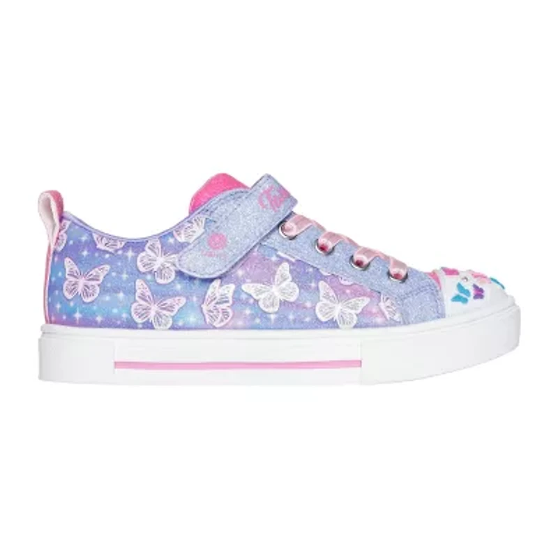 Skechers Twinkle Sparks Ombre Flutter Little Kid Girls Sneakers