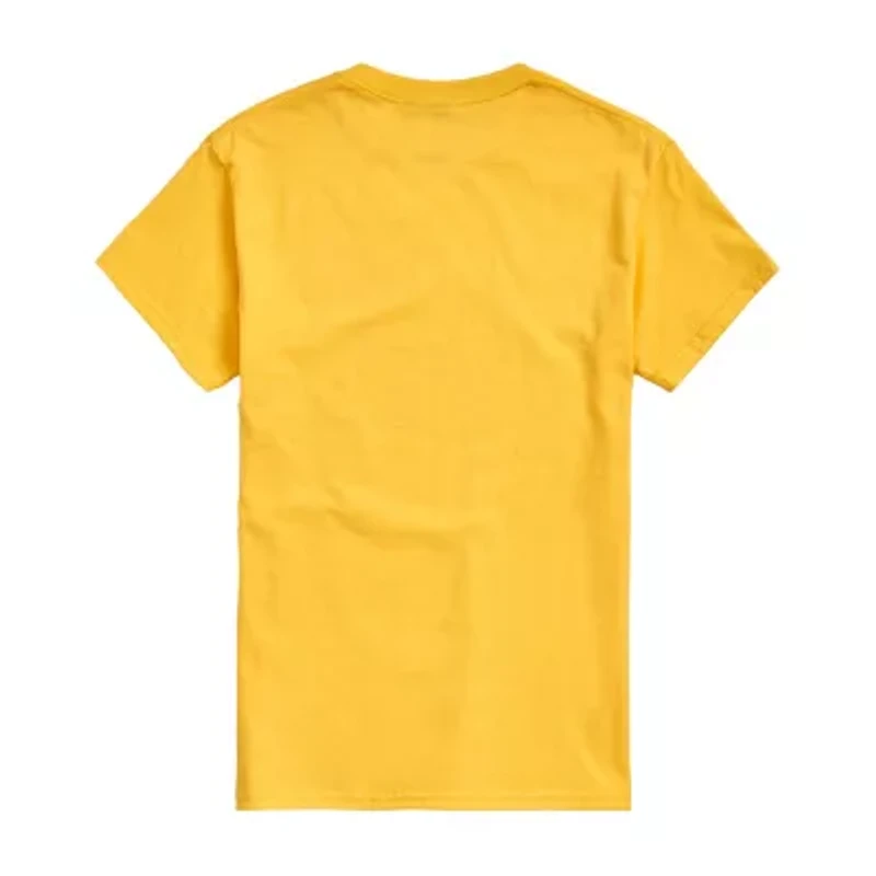 Womens Crew Neck Short Sleeve Regular Fit Peanuts Snoopy Juniors Graphic T-Shirt