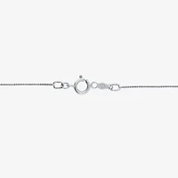 Womens 1/4 CT. T.W. Natural White Diamond 14K Gold Heart 18 Inch Pendant Necklace