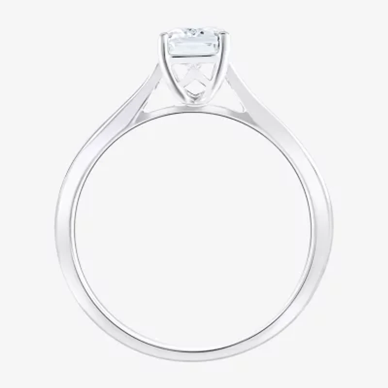 1 CT. Lab-Grown (G / VS2)  Diamond Radiant-cut Solitaire Engagement Ring 10K Gold