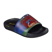 Skechers Mens Low Slider Doggy Style Slide Sandals