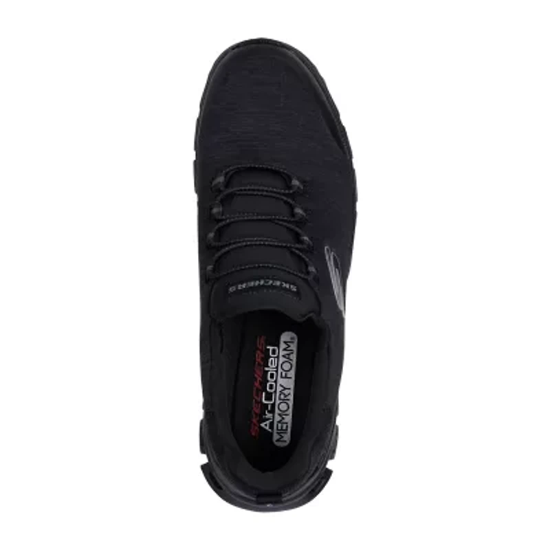 Skechers Glidestep Mens Slip-On Walking Shoes Wide Width