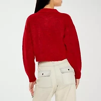 Forever 21 Womens Long Sleeve Button Juniors Cardigan