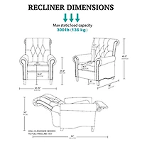 Madison Park Jetta Recliner