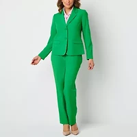 Black Label by Evan-Picone Womens Classic Fit Suit Jacket